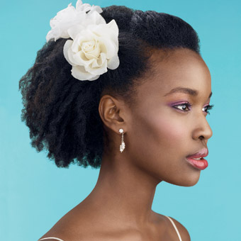 brides natural hairstyles for black women