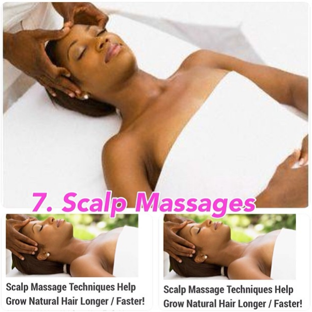 scalp massages for hair growth
