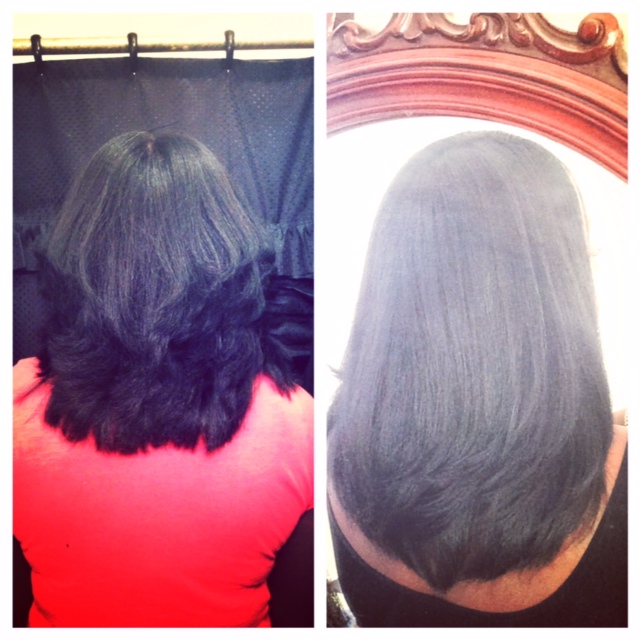 kerryn relaxed hair before after pictures