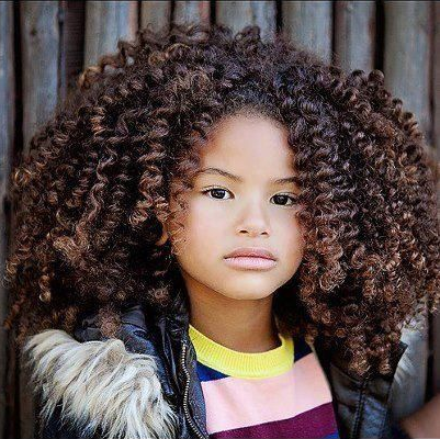 cute curly natural hairstyles for little black girls