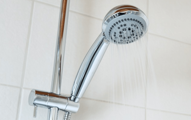 use shower head filter to remove chemical